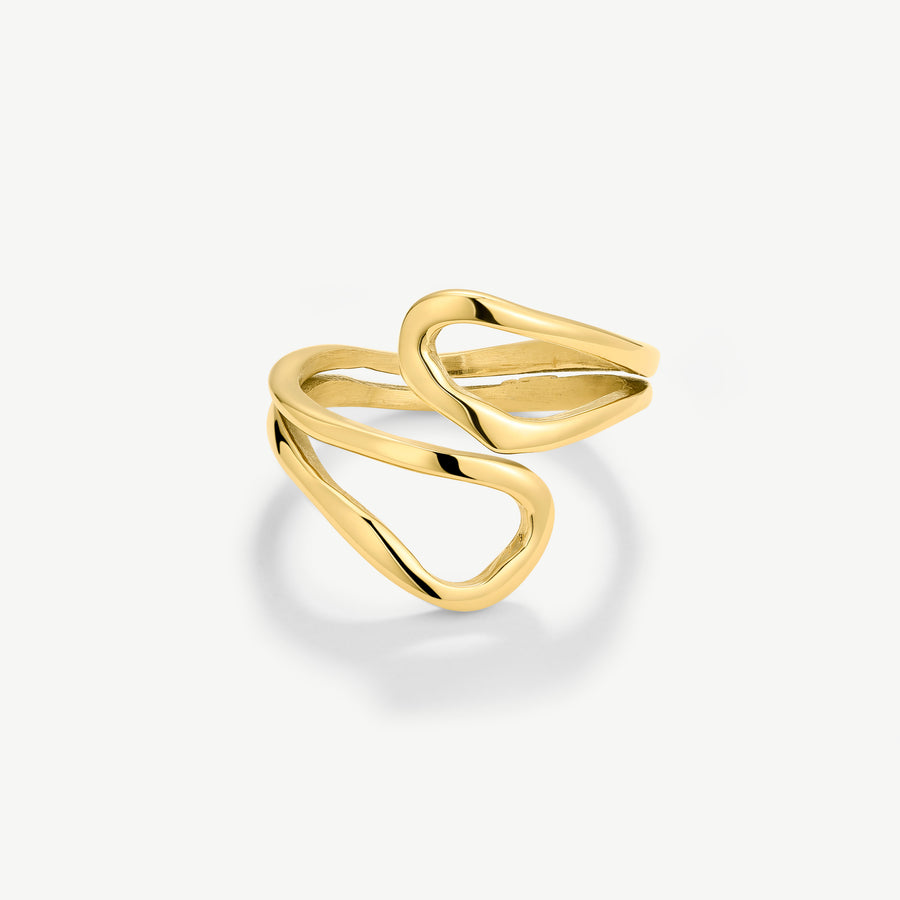 Outlined Wrap Ring