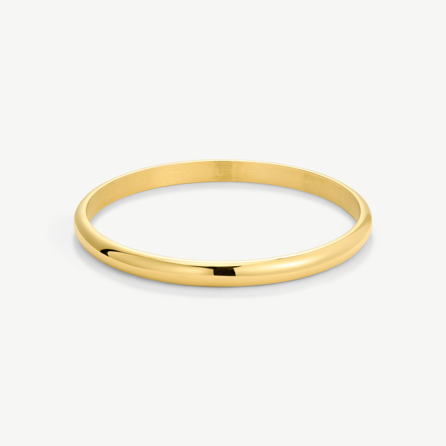 Classic Chunky Gold Bangle