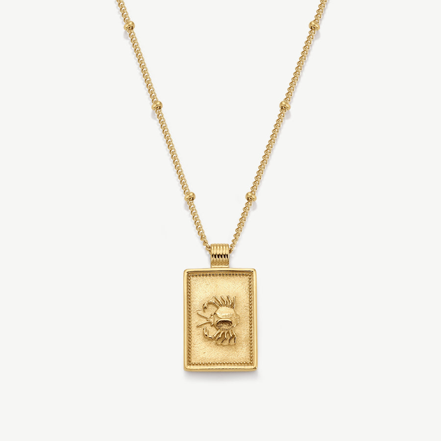 Cancer Zodiac Necklace