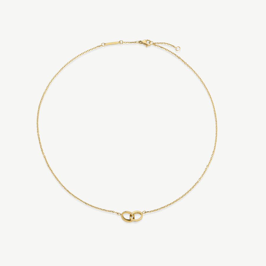 Linked Necklace CZ