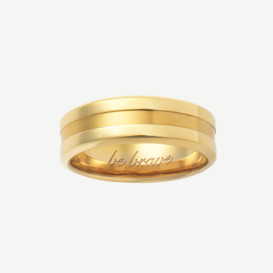 Be Brave Ring