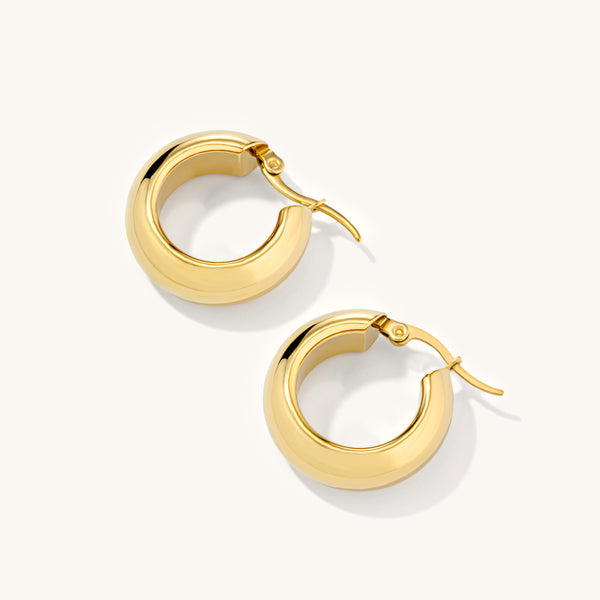 Bold Hoop Earrings – D.Louise Jewellery