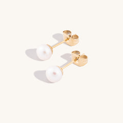 Maxi Pearl Hoop Earrings – D.Louise Jewellery